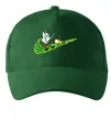 Кепка Рік та Морті летять на значку Темно-зелений фото