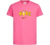 Детская футболка Морті Сміт значок Ярко-розовый фото