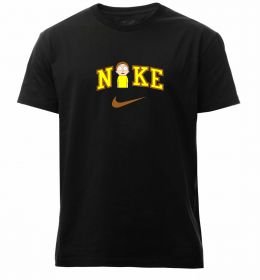 Чоловіча преміум футболка Морті Сміт значок