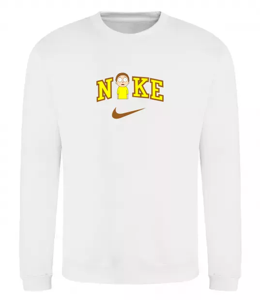 Свитшот Морті Сміт значок Белый фото