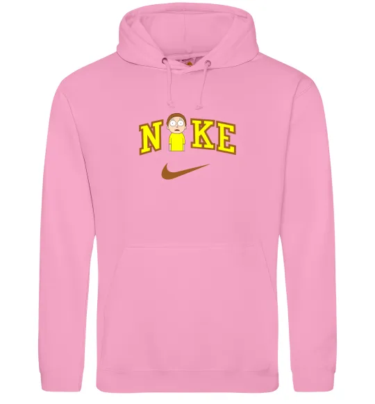 Женская толстовка (худи) Морті Сміт значок Розовый фото