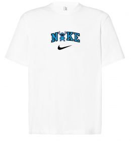 Футболка Оверсайз Стіч значок