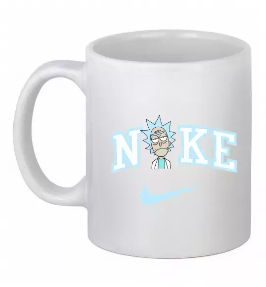 Чашка керамічна Рік Санчез значок Білий фото