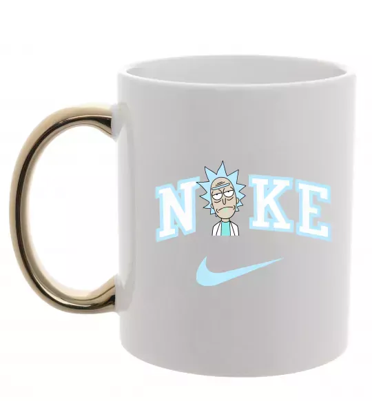 Чашка с цветной ручкой Рік Санчез значок Золото фото