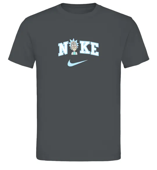 Чоловіча футболка Рік Санчез значок Графіт фото