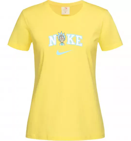 Женская футболка Рік Санчез значок Лимонный фото