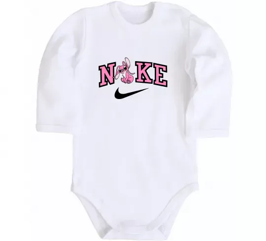 Детский боди Енджел (Стіч) Белый фото