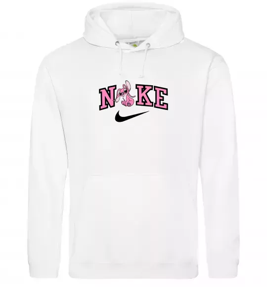 Женская толстовка (худи) Енджел (Стіч) Белый фото