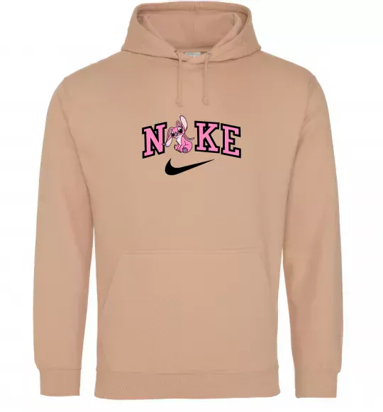 Женская толстовка (худи) Енджел (Стіч) Песочный фото