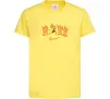 Дитяча футболка Стихії вогонь Лимонний фото
