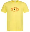 Чоловіча футболка Стихії вогонь Лимонний фото