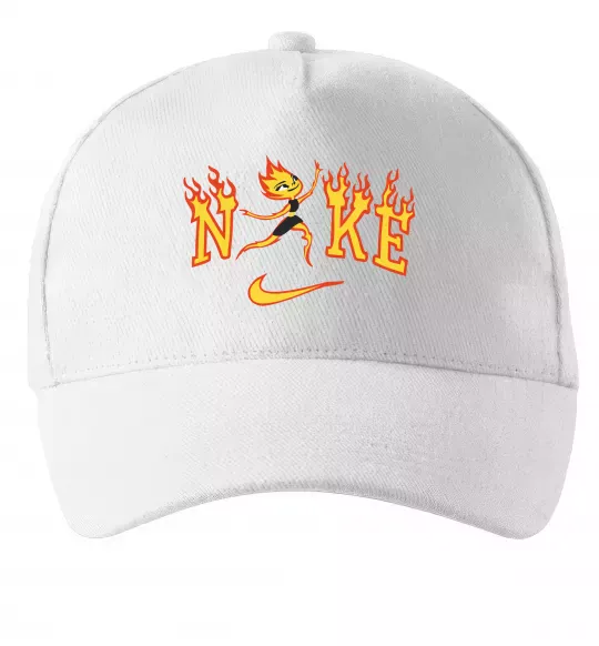 Кепка Стихії вогонь Білий фото