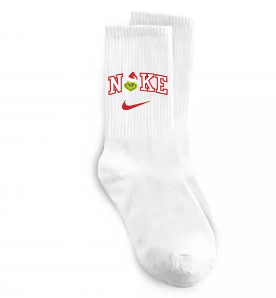 Носки Грінч значок Белый фото