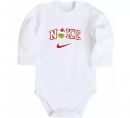 Детский боди Грінч значок Белый фото