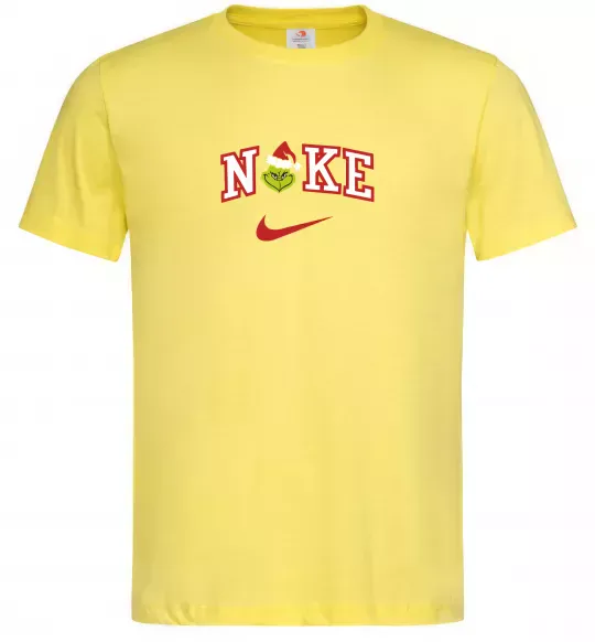 Мужская футболка Грінч значок Лимонный фото