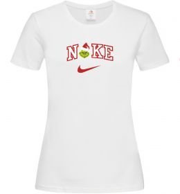 Женская футболка Грінч значок