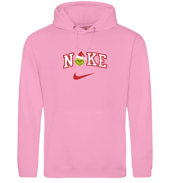 Мужская толстовка (худи) Грінч значок Розовый фото