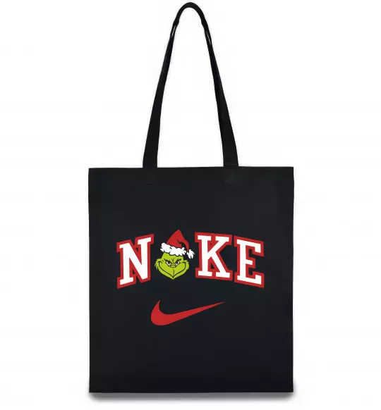 Еко-сумка Грінч значок Чорний фото