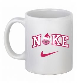 Чашка керамічна Грінч рожевий