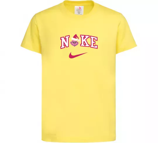 Детская футболка Грінч рожевий Лимонный фото