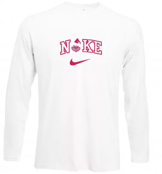 Лонгслив Грінч рожевий Белый фото