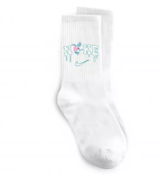 Носки Стихії вода Белый фото