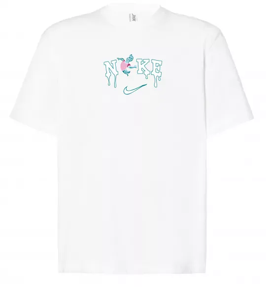 Футболка Оверсайз Стихії вода Білий фото