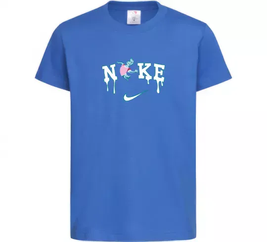 Дитяча футболка Стихії вода Яскраво-синій фото