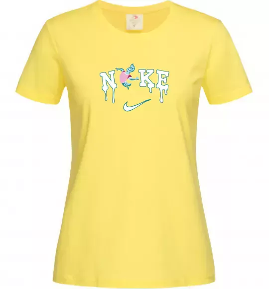 Женская футболка Стихії вода Лимонный фото