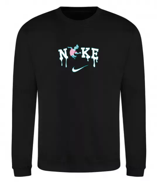 Світшот Стихії вода Чорний фото