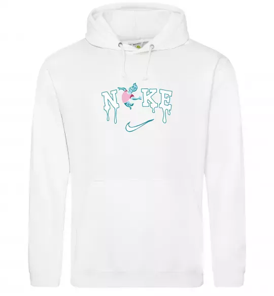 Мужская толстовка (худи) Стихії вода Белый фото