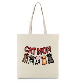 Эко-сумка Cat mom лапки Эко-сумка Cat mom лапки