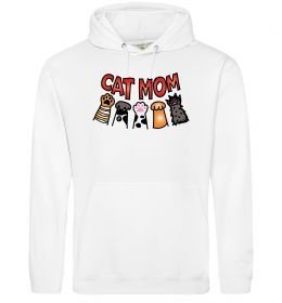 Жіноча толстовка (худі) Cat mom лапки