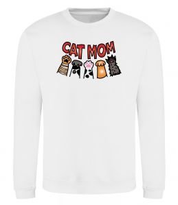 Світшот Cat mom лапки