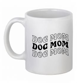 Чашка керамическая Dog mom