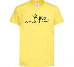Детская футболка Dog mom line