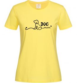 Женская футболка Dog mom line