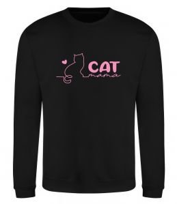Свитшот Cat mama pink