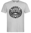 Мужская футболка Череп Bikers Серый фото