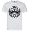 Мужская футболка Череп Bikers Белый фото