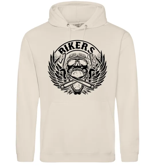 Жіноча толстовка (худі) Череп Bikers Таш фото