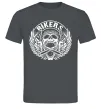 Мужская футболка Череп Bikers Графит фото
