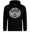 Чоловіча толстовка (худі) Череп Bikers Чорний фото