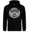 Жіноча толстовка (худі) Череп Bikers Чорний фото