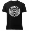 Чоловіча преміум футболка Череп Bikers Чорний фото