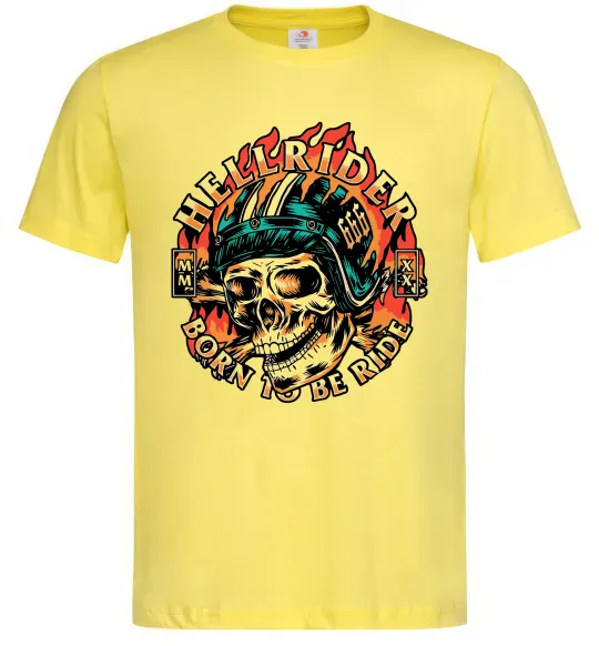 Мужская футболка Hellrider Лимонный фото