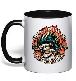 Чашка с цветной ручкой Hellrider