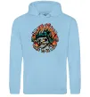 Мужская толстовка (худи) Hellrider Голубой фото