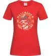 Жіноча футболка Hellrider Червоний фото