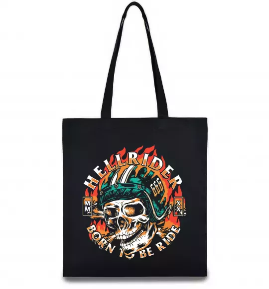Еко-сумка Hellrider Чорний фото